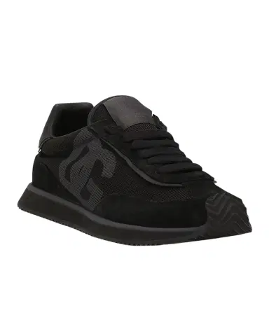 Dolce & Gabbana Men's Mixed-Material DG Cushion Sneakers | Thumbnail 1