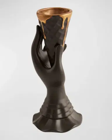 Jonathan Adler Gilded I-Scream Bud Vase | Thumbnail 2