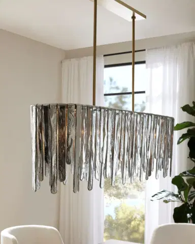 Arteriors Leighton 52" 7-Light Chandelier | Thumbnail 4 Arteriors Leighton 52" 7-Light Chandelier | Thumbnail 4