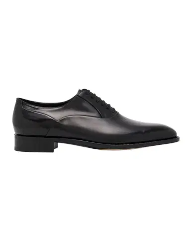 John Lobb Men's Edgar Leather Oxford Derby Shoes with Shoe Tree | Thumbnail 1