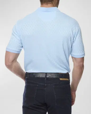 Robert Graham Men's Elias 2 Knit Polo Shirt | Thumbnail 3