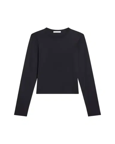 Helmut Lang Slim Long-Sleeve Logo Tee | Thumbnail 1 Helmut Lang Slim Long-Sleeve Logo Tee | Thumbnail 1