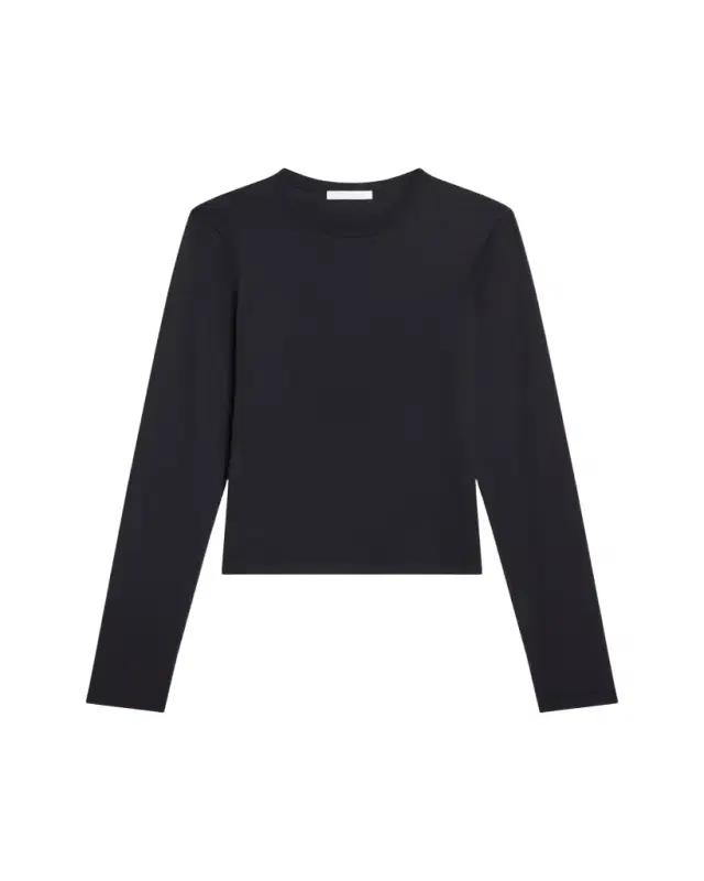Helmut Lang Slim Long-Sleeve Logo Tee