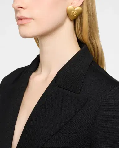 Dolce & Gabbana Heart DG Earrings | Thumbnail 2