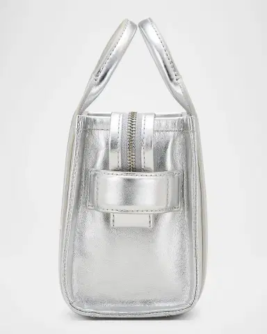 Marc Jacobs The Metallic Leather Crossbody Tote Bag | Thumbnail 7