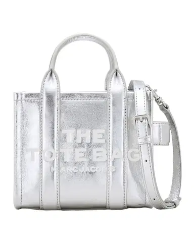 Marc Jacobs The Metallic Leather Crossbody Tote Bag | Thumbnail 1