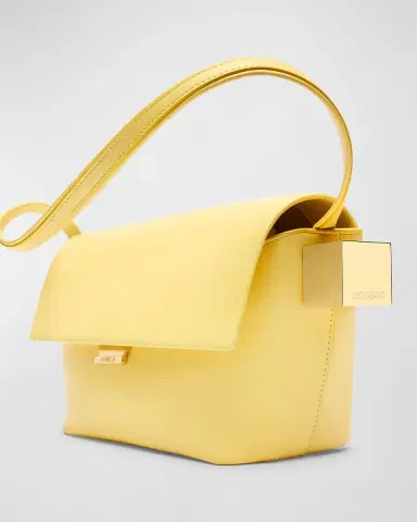 Jacquemus Le Rond Carre Leather Shoulder Bag | Thumbnail 2 Jacquemus Le Rond Carre Leather Shoulder Bag | Thumbnail 2