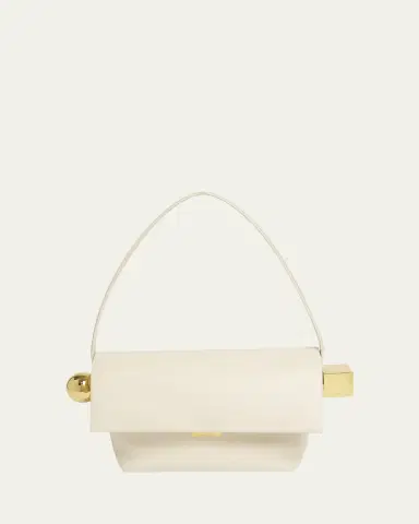 Jacquemus Le Rond Carre Leather Shoulder Bag | Thumbnail 13 Jacquemus Le Rond Carre Leather Shoulder Bag | Thumbnail 13