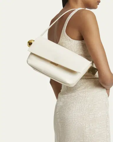 Jacquemus Le Rond Carre Leather Shoulder Bag | Thumbnail 14 Jacquemus Le Rond Carre Leather Shoulder Bag | Thumbnail 14
