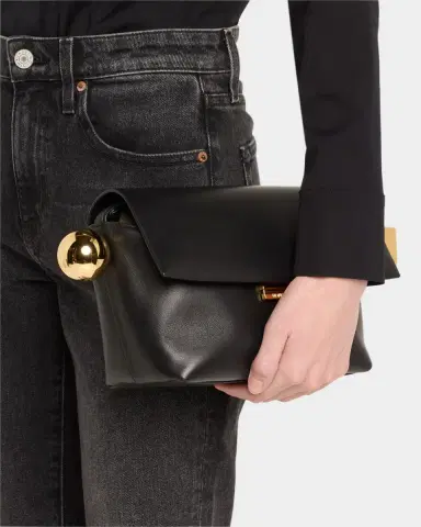 Jacquemus Le Rond Carre Leather Shoulder Bag | Thumbnail 22 Jacquemus Le Rond Carre Leather Shoulder Bag | Thumbnail 22