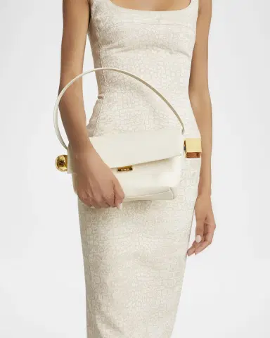Jacquemus Le Rond Carre Leather Shoulder Bag | Thumbnail 27 Jacquemus Le Rond Carre Leather Shoulder Bag | Thumbnail 27
