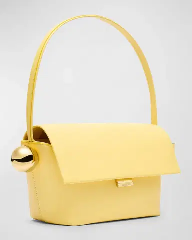 Jacquemus Le Rond Carre Leather Shoulder Bag | Thumbnail 4 Jacquemus Le Rond Carre Leather Shoulder Bag | Thumbnail 4