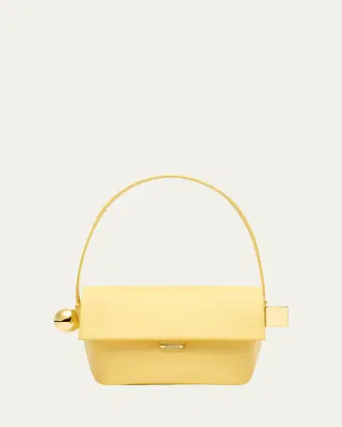 Jacquemus Le Rond Carre Leather Shoulder Bag | Thumbnail 5 Jacquemus Le Rond Carre Leather Shoulder Bag | Thumbnail 5