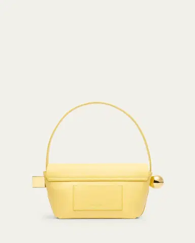 Jacquemus Le Rond Carre Leather Shoulder Bag | Thumbnail 6 Jacquemus Le Rond Carre Leather Shoulder Bag | Thumbnail 6