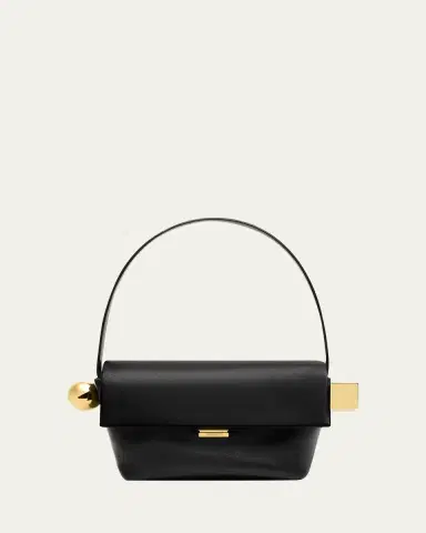 Jacquemus Le Rond Carre Leather Shoulder Bag | Thumbnail 8 Jacquemus Le Rond Carre Leather Shoulder Bag | Thumbnail 8