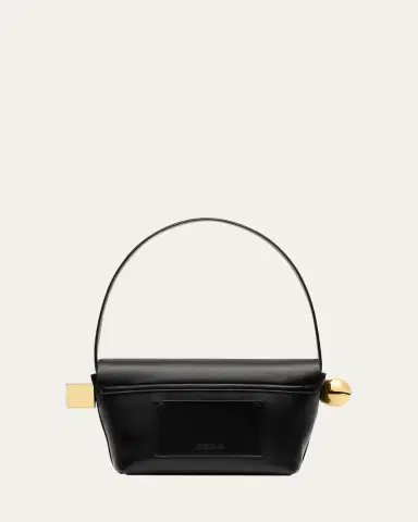 Jacquemus Le Rond Carre Leather Shoulder Bag | Thumbnail 10 Jacquemus Le Rond Carre Leather Shoulder Bag | Thumbnail 10