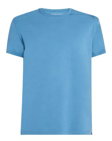 Derek Rose Men's Basel Micromodal Crewneck T-Shirt | Thumbnail 1 Derek Rose Men's Basel Micromodal Crewneck T-Shirt | Thumbnail 1