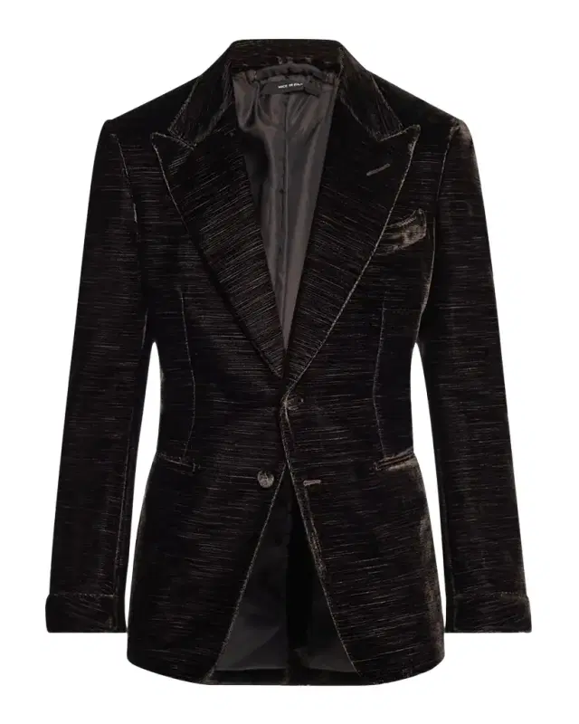 Men 's Shelton Velvet Faille Cocktail Jacket