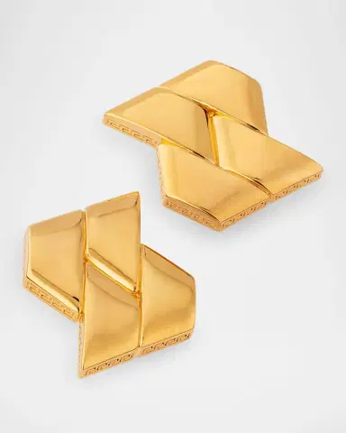 Versace Bind Earrings | Thumbnail 3