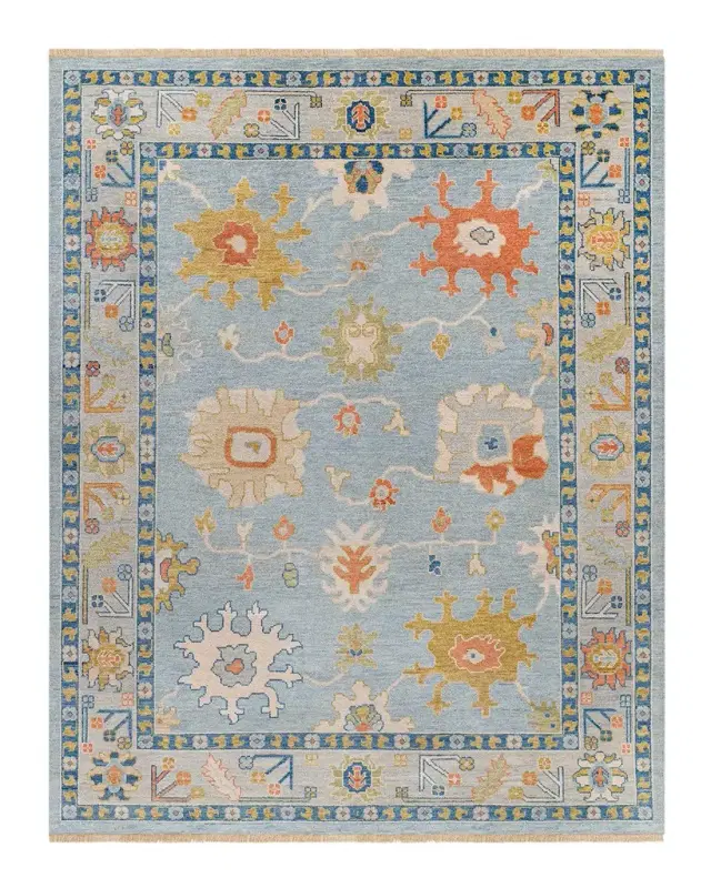 Sumela Hand-Knotted Rug, 6'x 9'