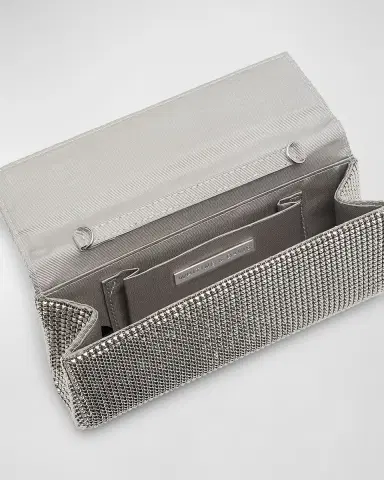 Whiting & Davis Pyramid Envelope Mesh Clutch Bag | Thumbnail 3 Whiting & Davis Pyramid Envelope Mesh Clutch Bag | Thumbnail 3