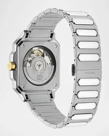 Gucci G-Flat Two-Tone Bracelet Watch, 36mm | Thumbnail 3 Gucci G-Flat Two-Tone Bracelet Watch, 36mm | Thumbnail 3