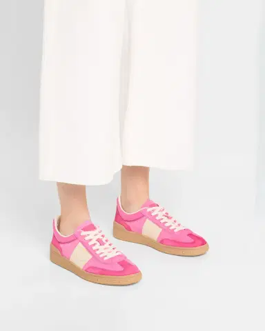 Valentino Garavani Upvillage Mixed Leather Low-Top Sneakers | Thumbnail 2 Valentino Garavani Upvillage Mixed Leather Low-Top Sneakers | Thumbnail 2