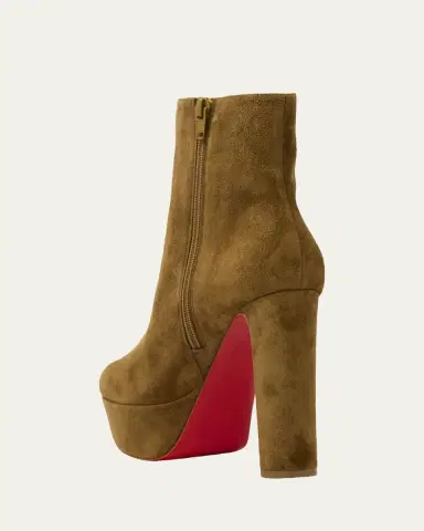 Christian Louboutin 55mm Loo Suede Ankle Booties | Thumbnail 16