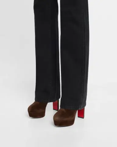 Christian Louboutin 55mm Loo Suede Ankle Booties | Thumbnail 18