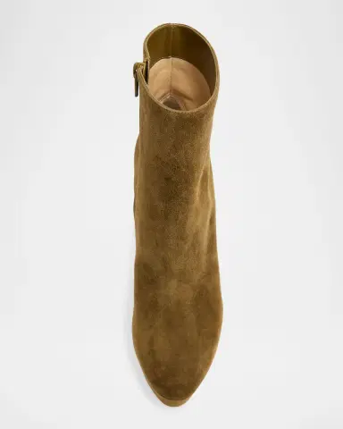 Christian Louboutin 55mm Loo Suede Ankle Booties | Thumbnail 3