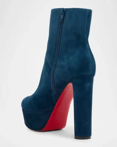 Christian Louboutin 55mm Loo Suede Ankle Booties | Thumbnail 23