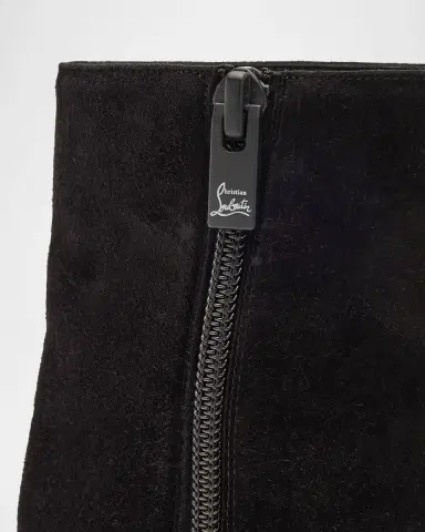 Christian Louboutin 55mm Loo Suede Ankle Booties | Thumbnail 29