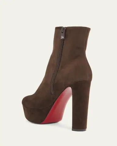 Christian Louboutin 55mm Loo Suede Ankle Booties | Thumbnail 7