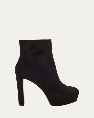 Christian Louboutin 55mm Loo Suede Ankle Booties | Thumbnail 9