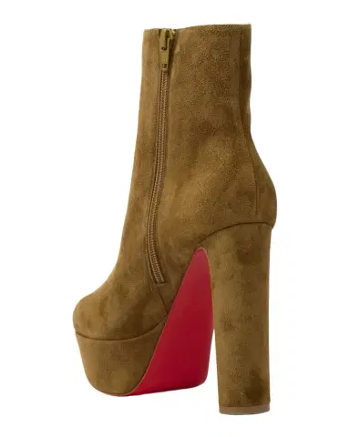 Christian Louboutin 55mm Loo Suede Ankle Booties | Thumbnail 1