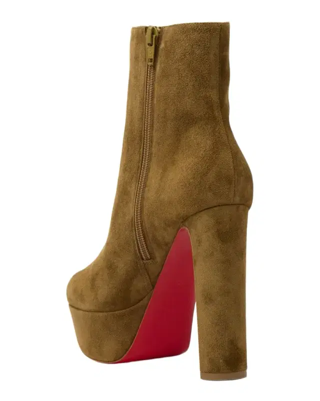 55mm Loo Suede Ankle Booties