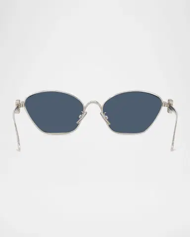 Loewe Men's LW40115UM Metal Cat-Eye Sunglasses | Thumbnail 4