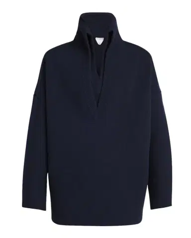 Bottega Veneta Men's Compact Wool Double V-Neck Sweater | Thumbnail 1 Bottega Veneta Men's Compact Wool Double V-Neck Sweater | Thumbnail 1