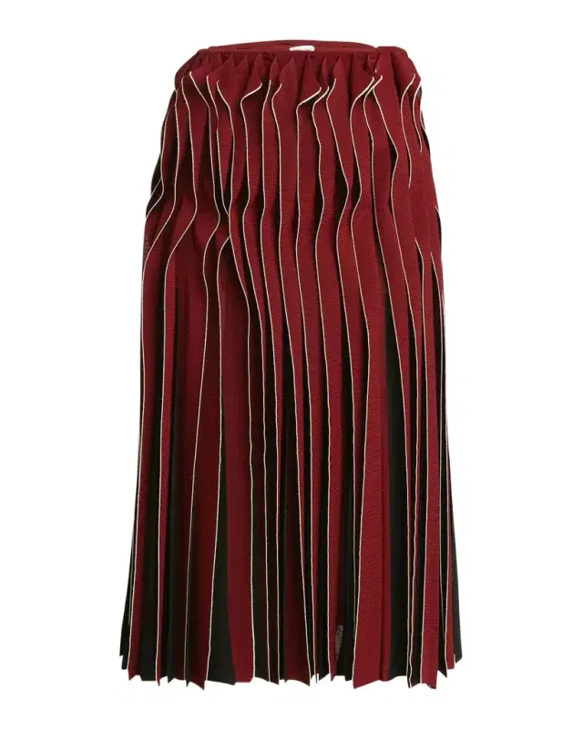 Dimensional Midi Skirt