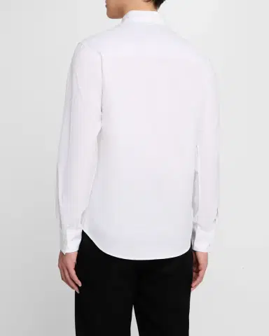 Ferragamo Men's Gancio Oxford Sport Shirt | Thumbnail 3 Ferragamo Men's Gancio Oxford Sport Shirt | Thumbnail 3