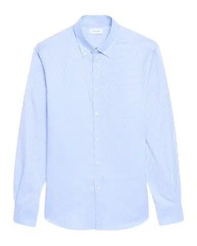 Ferragamo Men's Gancio Jacquard Sport Shirt | Thumbnail 1