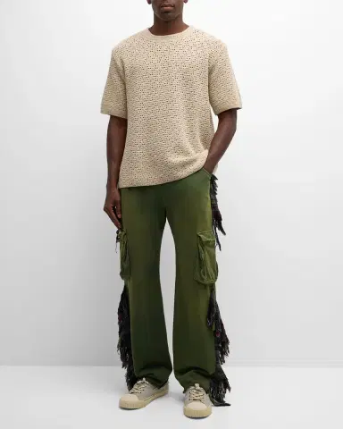 Alchemist Men's Know U Riders Fringe Jogger Pants | Thumbnail 2 Alchemist Men's Know U Riders Fringe Jogger Pants | Thumbnail 2