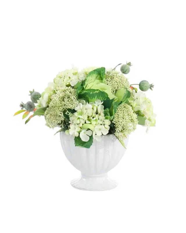 John-Richard Collection Napa Garden 13" Faux Floral Arrangement in Vase