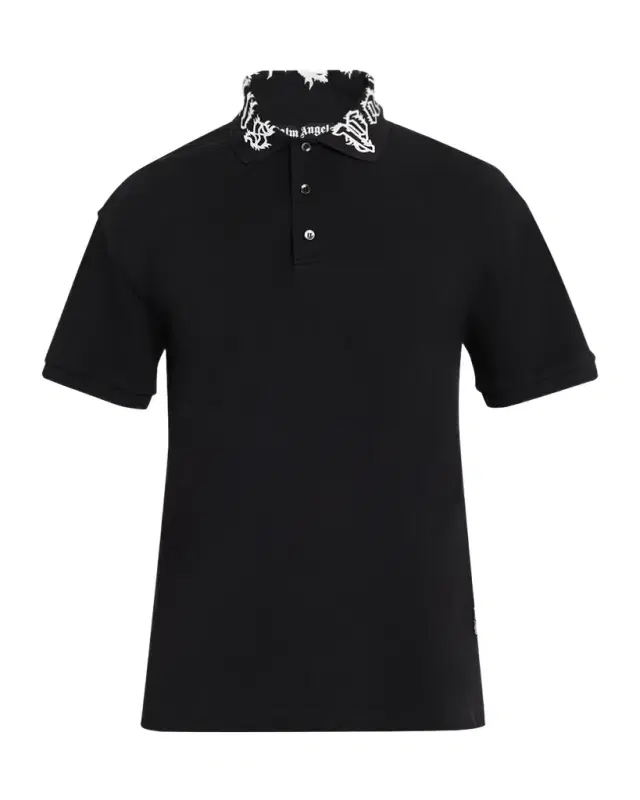 Men 's Neck-Logo Polo Shirt