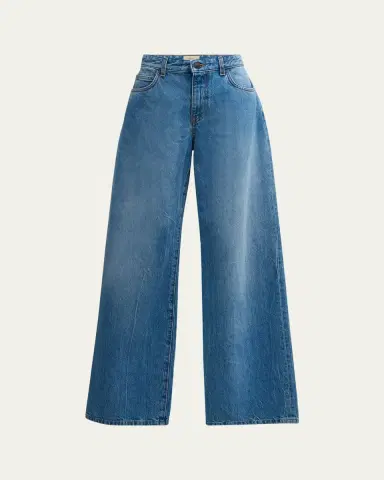 THE ROW Eglitta Mid-Rise Straight-Leg Jeans | Thumbnail 3