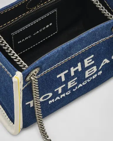Marc Jacobs The Denim Chain Crossbody Tote Bag | Thumbnail 2