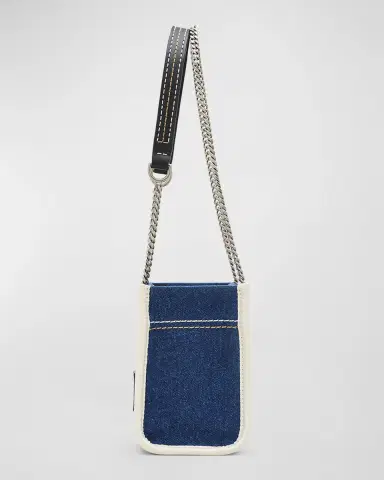 Marc Jacobs The Denim Chain Crossbody Tote Bag | Thumbnail 5
