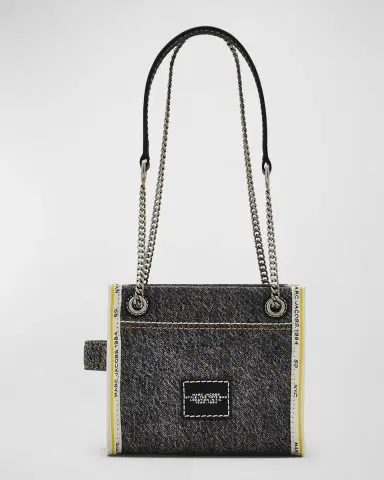 Marc Jacobs The Denim Chain Crossbody Tote Bag | Thumbnail 9