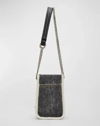 Marc Jacobs The Denim Chain Crossbody Tote Bag | Thumbnail 10