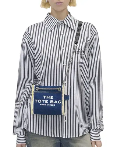 Marc Jacobs The Denim Chain Crossbody Tote Bag | Thumbnail 1